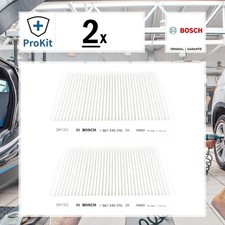 2x ORIGINAL® Bosch Filter, Innenraumluft für Kia MAGENTIS II Hyundai SANTA FÉ