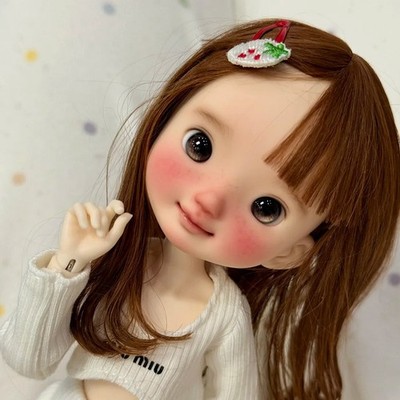 Lovely Girl Full set 1/6 BJD Doll Bare Resin Jointed Doll Eyes Face Makeup Gifts