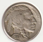 1935 US Indian Head Buffalo Nickel FULL DATE Rare 89 Year Old Collection Coin