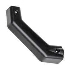 B&B Molders Bottom Left Corner Angled Extrusion Cover, Black