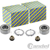 2X SNR RADLAGER-SATZ Vorne Passend FÜR Nissan Primastar Opel Vivaro Renault