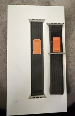 MQEQ3AM/A Apple Watch 49mm Black/Gray Trail Loop M/L