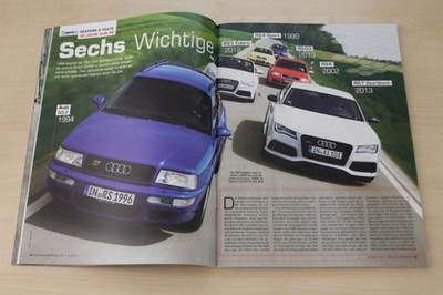 Auto Bild Sportscars 07/2014 Audi RS 4 Avant mit 380PS besser als...?