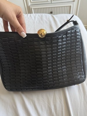 FURLA Leder Schultertasche Schwarz   Original   Top Zustand