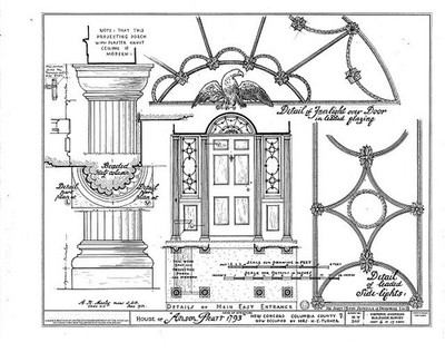 HABS NY,11-NECON,1- (sheet 6 of 13) - Anson Pratt House, New Concord, Columbia
