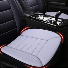 Car Seat Cushion Pad 1.2 Inch Memory Foam Gray 20 x 18.5 Office Chair