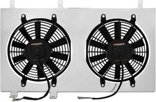 Mishimoto Nissan 350Z Performance Aluminum Fan Shroud Kit 2003-2006 - Silver