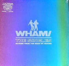 WHAM - SINGLES: ECHOES FROM THE EDGE OF HEAVEN - VINYL 2-LP SET " NEW, SEALED "