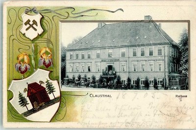 13581162 - 3392 Clausthal-Zellerfeld Clausthal City Hall Coat of Arms Mat