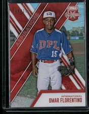 2017 Panini Elite Extra Edition #157 Omar Florentino Aspirations Red #/150