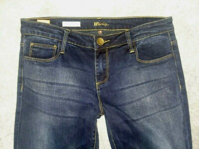 Flare Stretch Blue Wash Jeans Sz 8 X 33 
