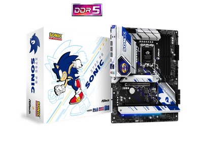 ASRock Z790 PG SONIC Intel LGA1700 (14th,13th,12th Gen) ATX Motherboard, 4 slots