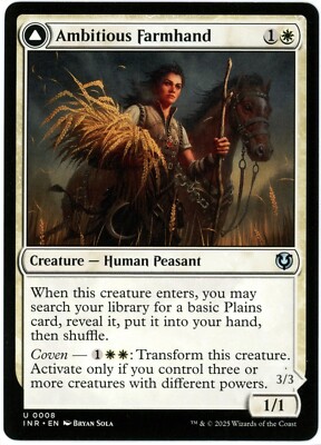 Ambitious Farmhand - 0008 - Innistrad Remastered - MTG - NM/M