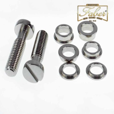 Faber Tone-Lock-Kit TL-M-NG TLM-NG Metric Nickel Gloss fits Asian Guitars 3001-0
