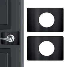 2 Pack Door Lock Repair Plate Door Lock Reinforcement Plate Door Lock Fixing