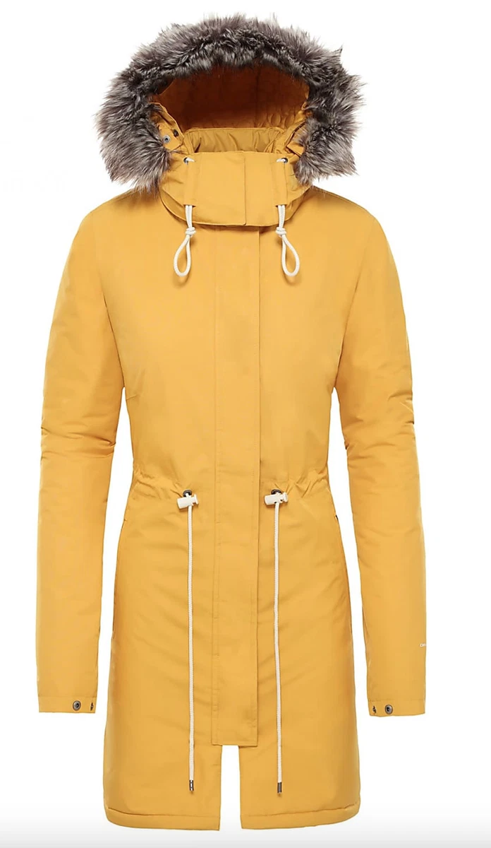 The North Face Women s Zaneck Parka Jacket BNWT Golden Spice