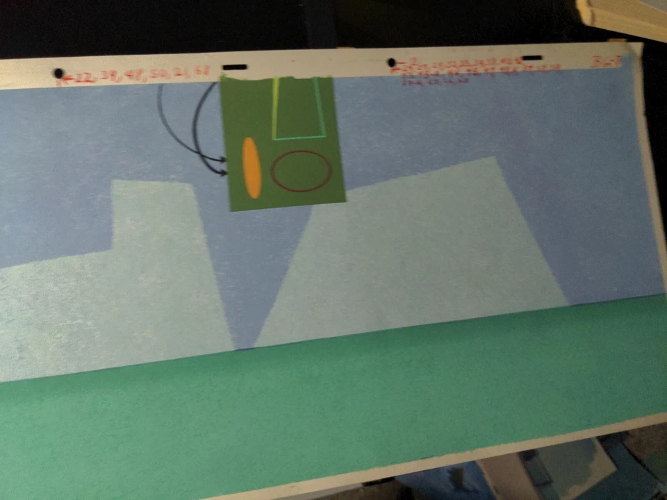 HANNA-BARBERA Animación Celdas Fondos FLEISCHER STUDIOS AÑOS 50-70 Dibujos Animados X2 Foto 4 de 4