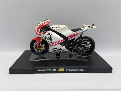 Valentino Rossi 1/18 VR 46 Yamaha YZR M1 Philip Island 2007 | eBay