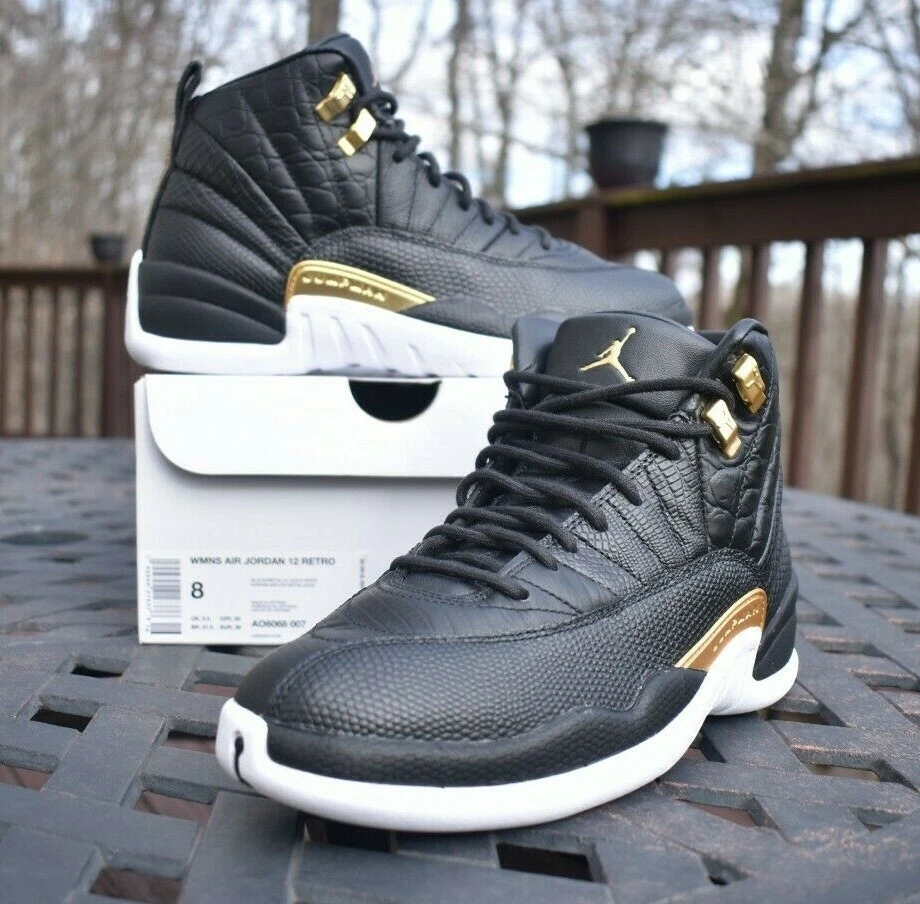 Nike Air Jordan 12 Retro 'Reptile' 2019 AO6068-007 Women's Size 8