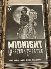 MIDNIGHT WESTERN THEATRE #2 KALMAN ANDRASOFSZKY COVER 2021 scout comics cowgirl