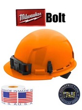 Milwaukee Tool 48-73-1112 Front Brim Orange Front Brim Hard Hat W/4Pt