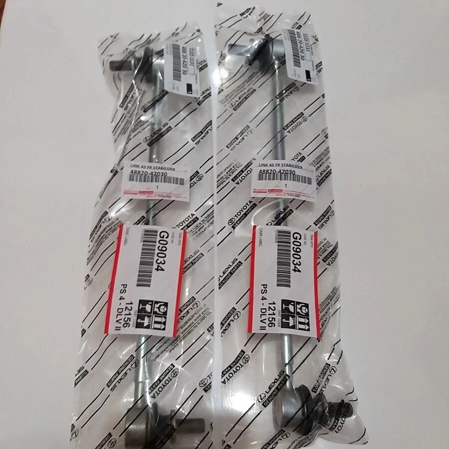 2X Enlace estabilizador delantero genuino Lexus Toyota Alphard Vellfire ANH20 48820-42030 Foto 3 de 4