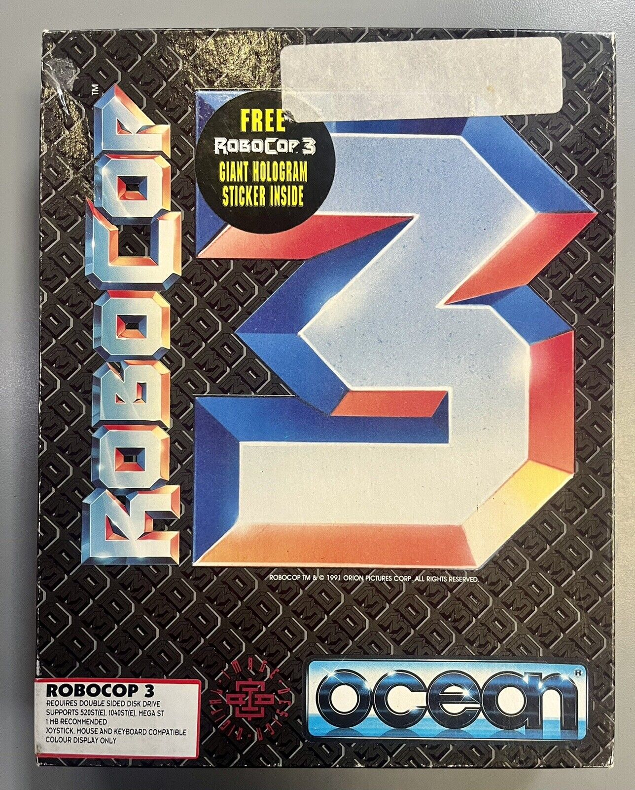 RoboCop 3 para Commodore 64 (1992)