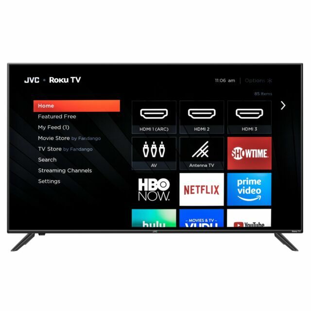 JVC Smart TV 65 Pulgadas LED 4K HDR 60Hz HDMI LT-65MAW595 Negro