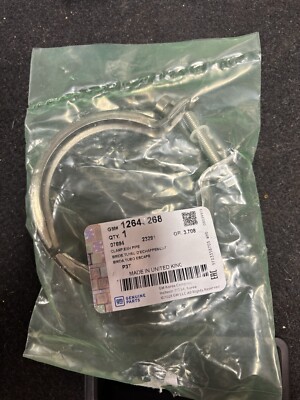 NEW GM OEM EXHAUST- PRECONVERTER Turbo CLAMP- GENERAL MOTORS GMC ...
