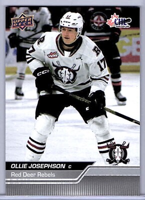 Ollie Josephson Rookie 2023-24 Upper Deck CHL #298 (RC) Seattle Kraken prospect