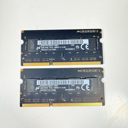 2 x Hynix 4GB 1Rx8 PC3L-12800s-11-13-B2 DDR3 for Apple iMac (8GB total)