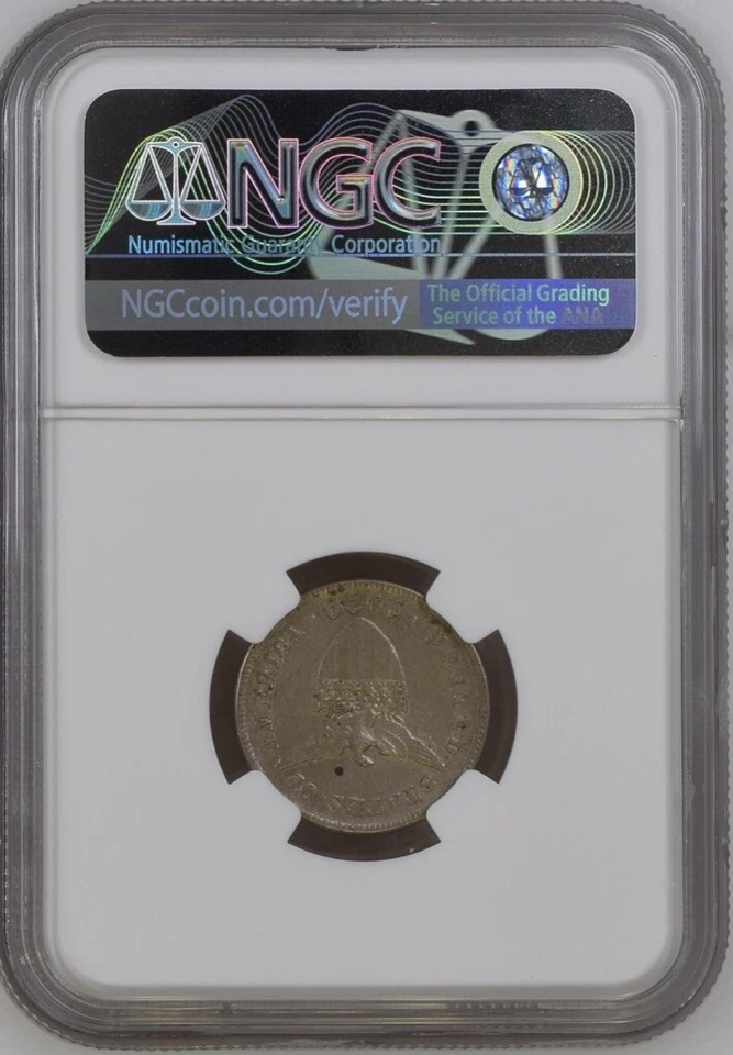 1920 US Philippines 5 Centavos NGC AU 55 very scarce in high grade - Image 2 of 2