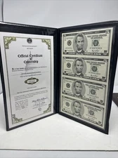 World Reserve Monetary Exchange 2006 $5 Uncut Sheet