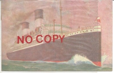 Bari 4.9.1923, Società Florio e Rubattino NGI Genoa, Steamboat type King Vittorio