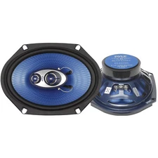 Pyle PL683BL Blue Label 6"x8" Triaxial Speaker Pair