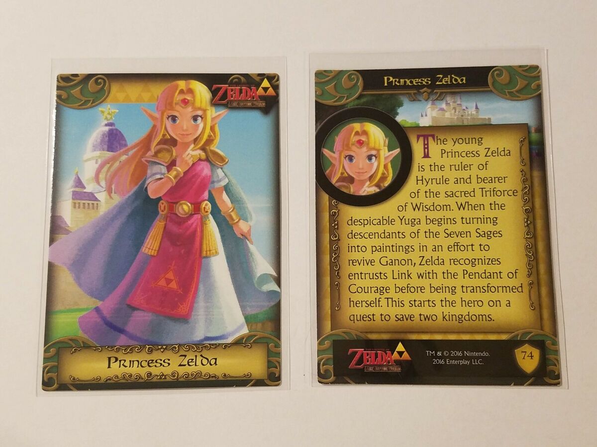 Legend of Zelda Trading Card - 74 Princess Zelda (A Link Between Worlds)  (Princess Zelda / Zelda)