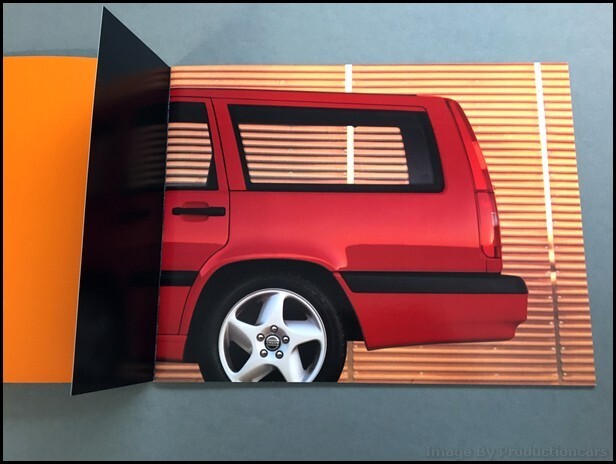 1997 Volvo 850 Soprtswagons 22-page Original Car Sales Brochure