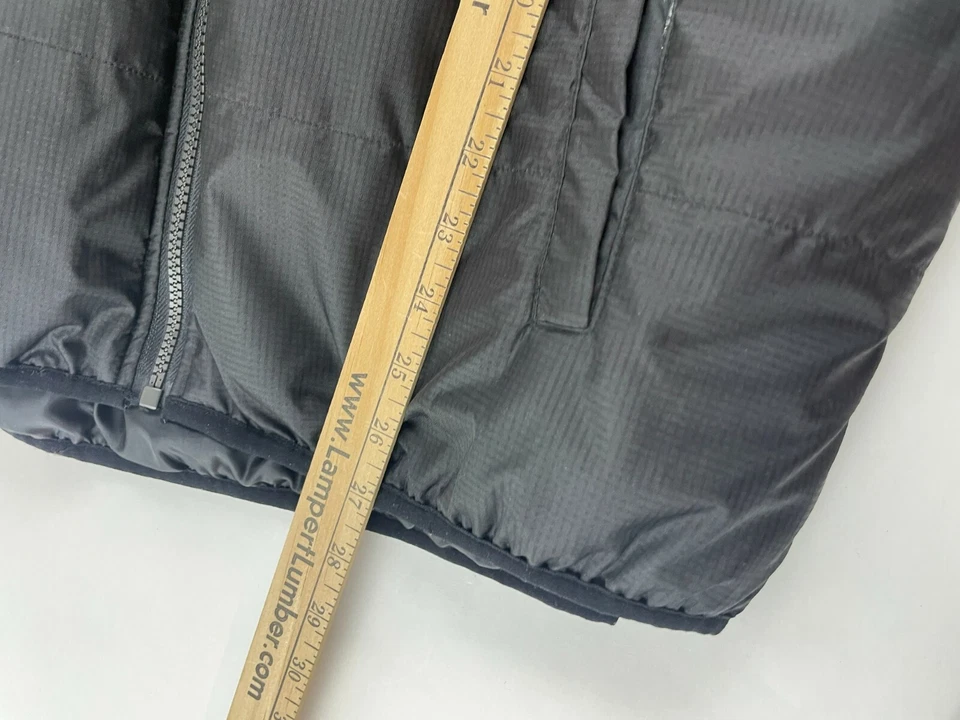 Chaqueta IZOD Perform Para Hombre Talla M Negra Cremallera Completa Aislante Alternativo Foto 4 de 4