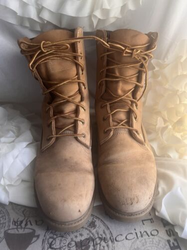 Herman Survivors Steel Toe Boots Classic Tall Lace Up Shin Men's Size 8.5 Used