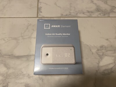 Awair Element Indoor Air Quality Monitor PlanetWatch Crypto Miner In Hand SEALED