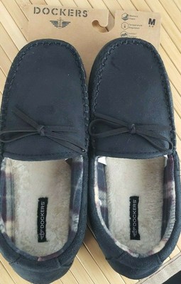 dockers memory foam slippers