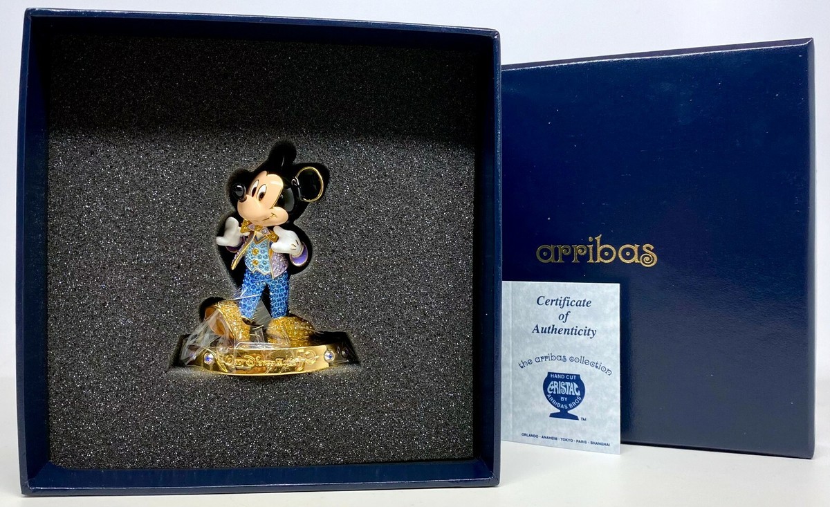 New Disney Arribas Brothers Swarovski Crystal 50th
