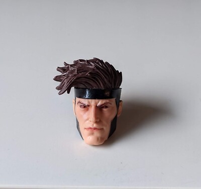Marvel Legends GAMBIT HEAD Custom Figure Fodder (60th Anniversary X-MEN 3 Pack)