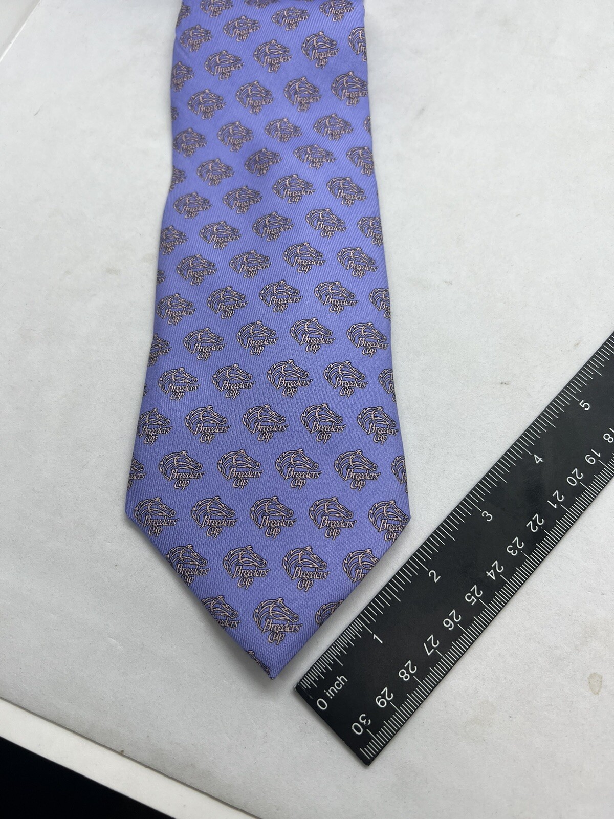 Vintage Vineyard Vines Mens Silk Tie Purple Breed… - image 7