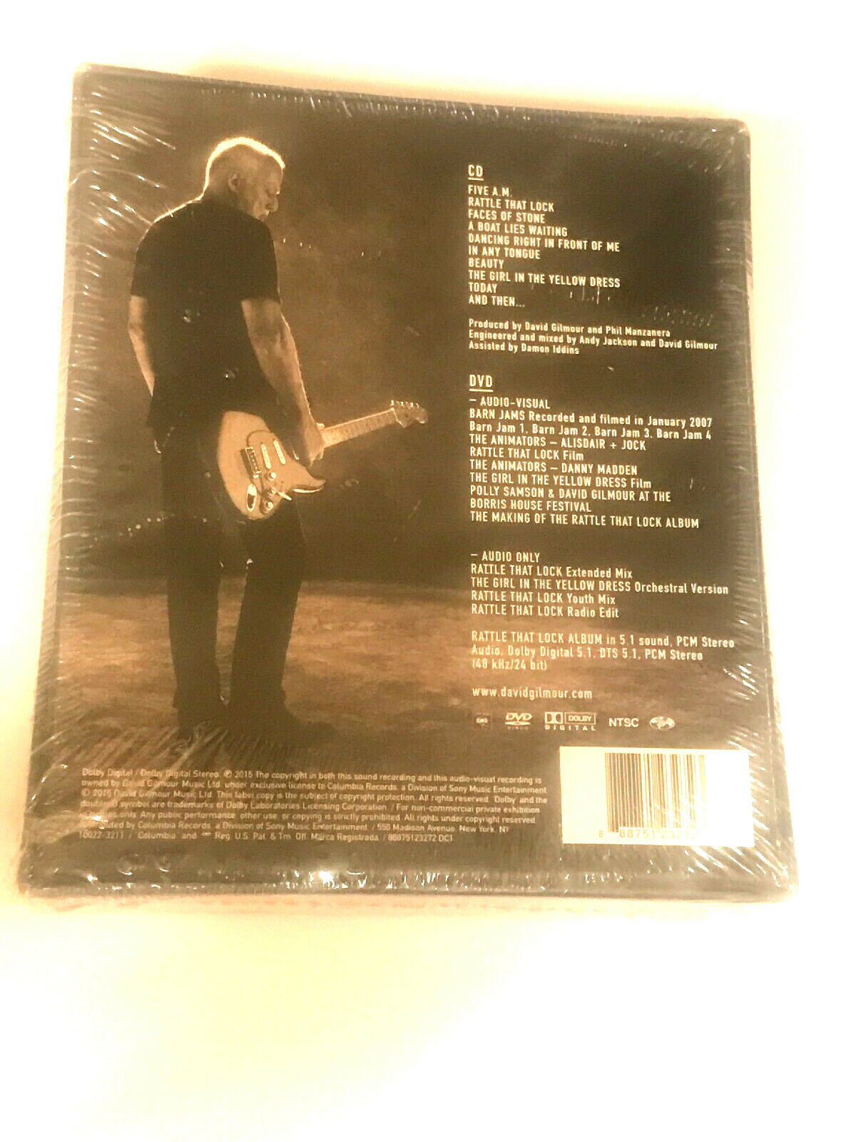Rattle That Lock Cd Dvd Digipak By David Gilmour Cd Sep 2015