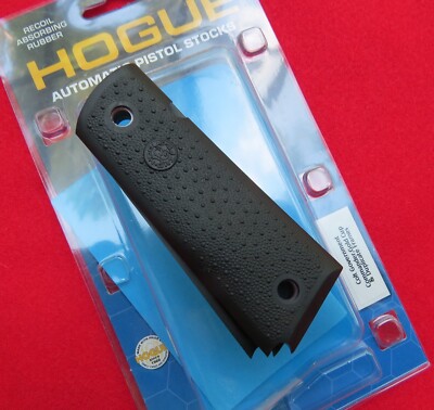 Hogue Colt Government Model Full-Size 1911 Grips 1911A1 Grip Panels 45 9mm 10mm