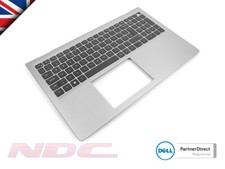 NEW Dell Inspiron 3510/3520/3530 USB-C Palmrest UK ENGLISH Keyboard WiFi -Silver