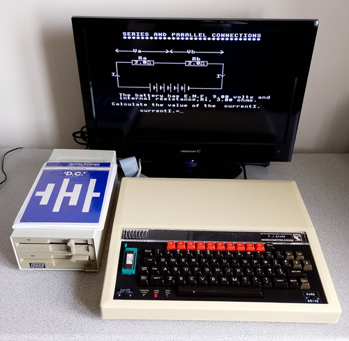 D.C. Current Electricity on 5.25" disc by SciCAL Software for the BBC Micro - Afbeelding 12 van 12