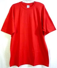Gildan Ultra Blend Heavyweight Red T-shirt size XL