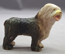 Sheep Dog Toy Figure Plastic 3" Play or Diorama
